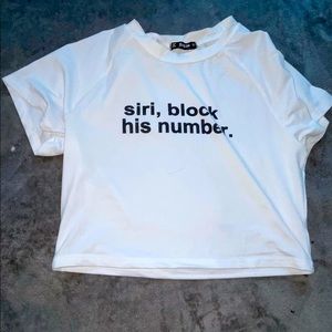 Graphic Crop Top